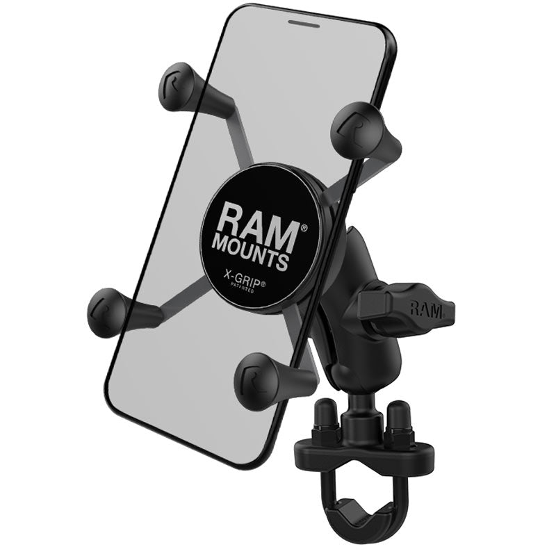 RAM X-Grip Phone Handlebar Mount with U-Bolt Base