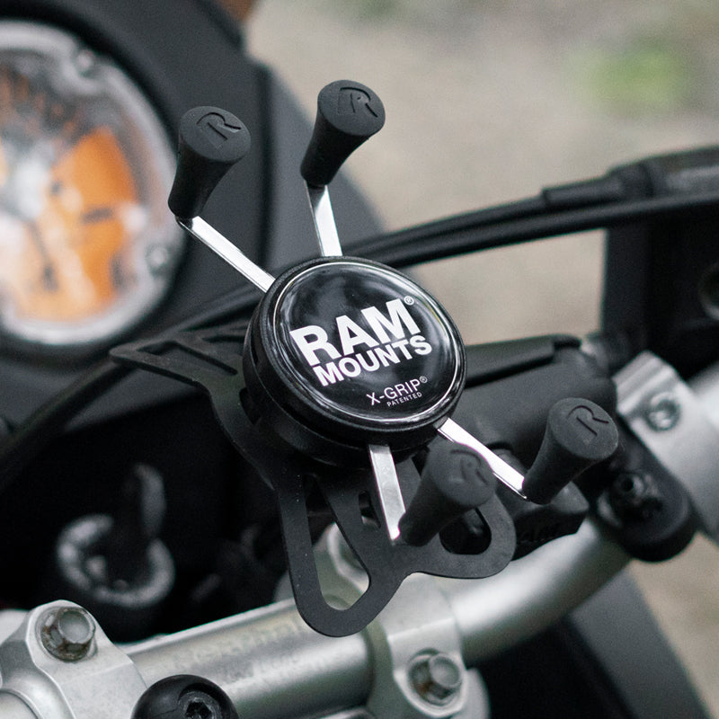 RAM X-Grip Phone Handlebar Mount with U-Bolt Base