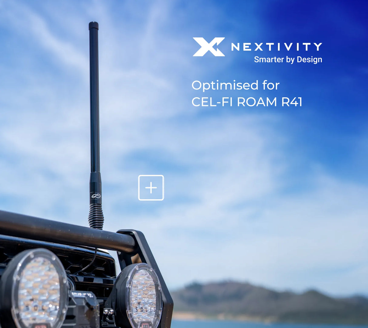 Zetifi Cellular 3.0 & 6.5dBi 78cm Smart Antenna