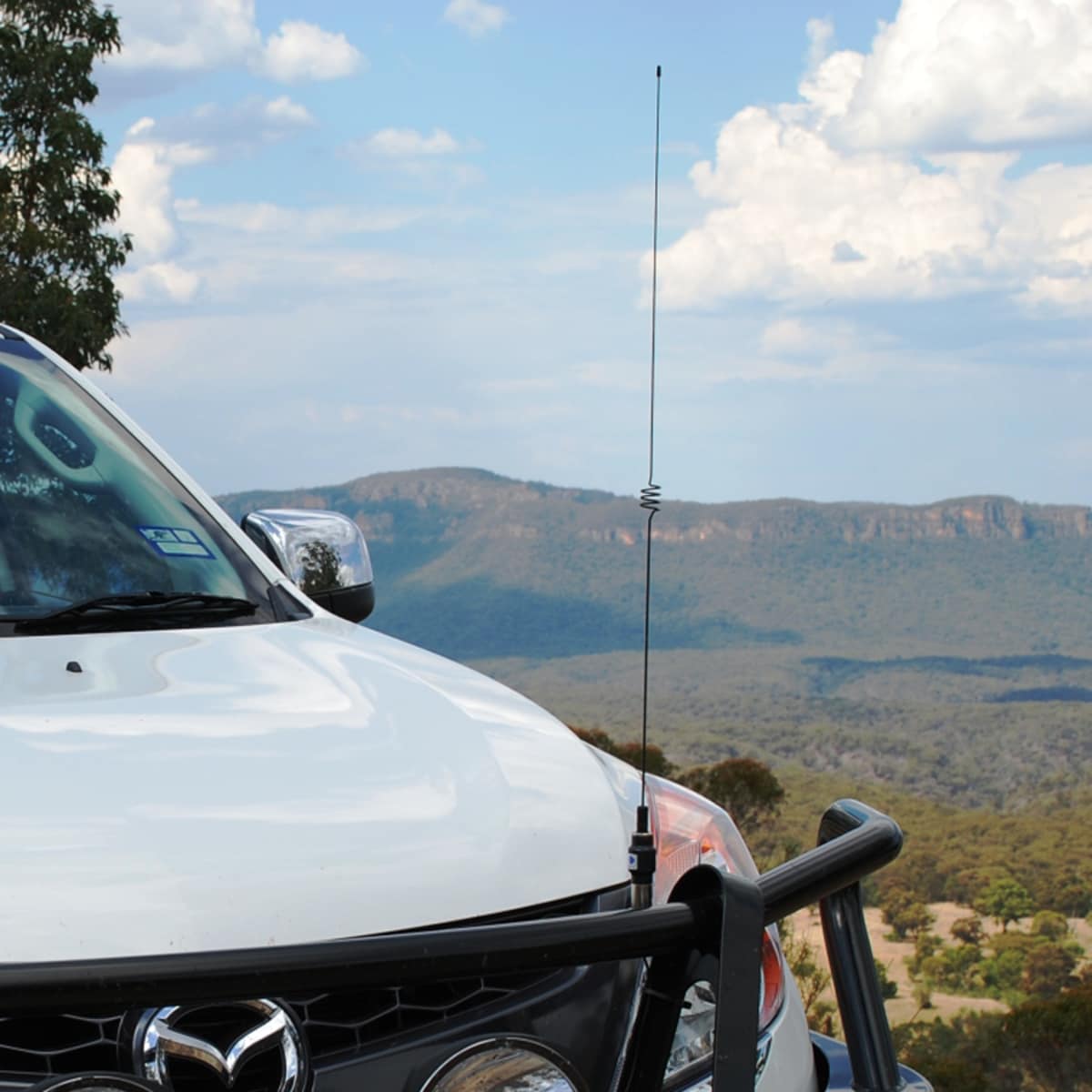 RFI CD63 6.0dBi Black Stainless Steel UHF CB Antenna