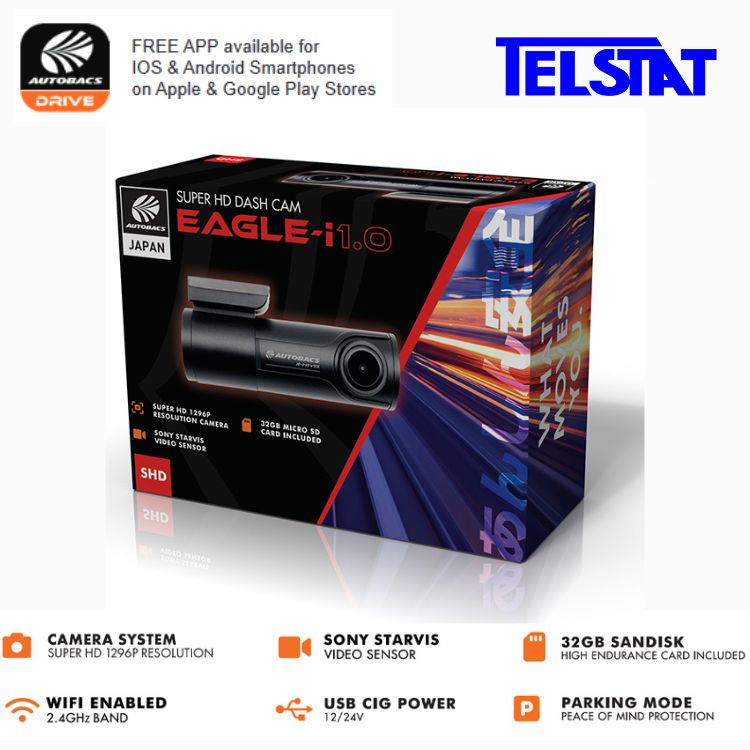 Eagle-i 1.0 Super HD Dash Cam