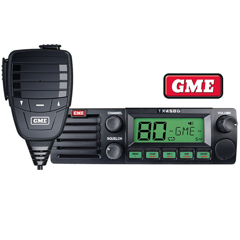 GME TX4500S DIN Size UHF CB Radio