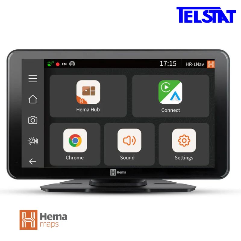 Hema HR-1 NAV Smart Navigator with Dual Channel Dash Cams