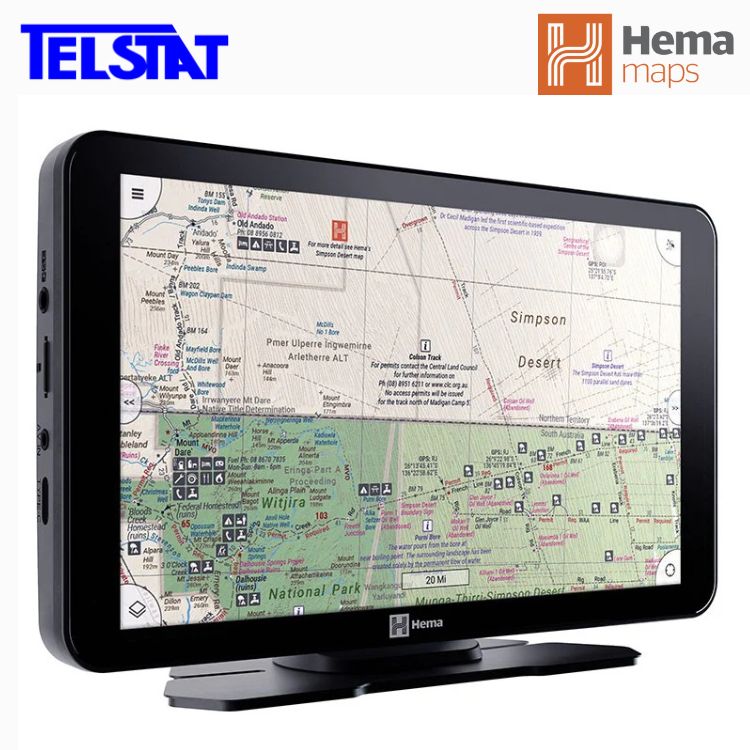 Hema HR-1 7" Smart Monitor Front & Rear Dash Cam