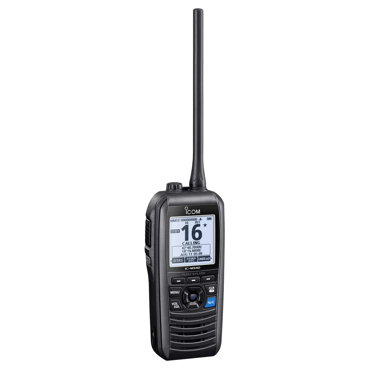 ICOM IC-M94DE Handheld VHF Marine Radio with DSC & AIS