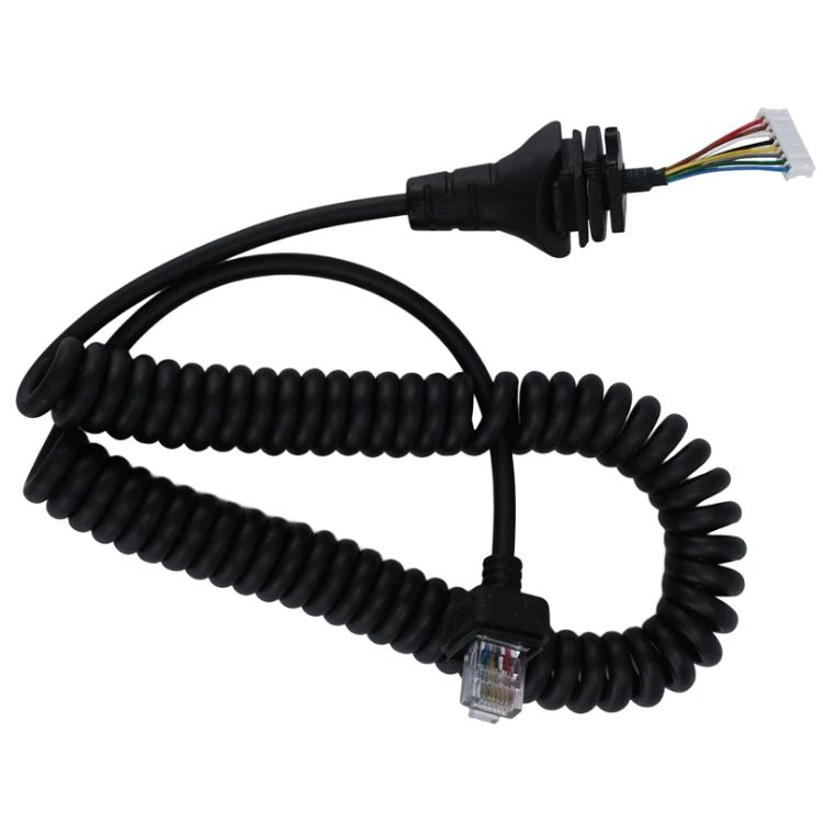 Short Curly Cord for ICOM HM-152 Speaker Mike