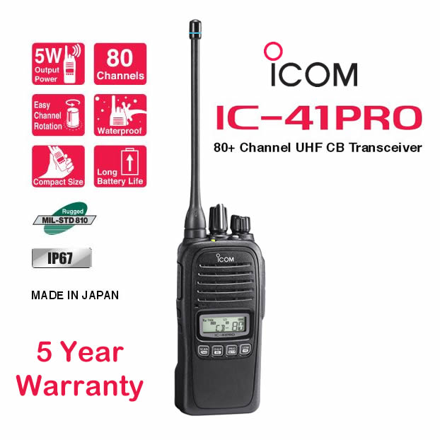ICOM IC-41Pro 5Watt UHF