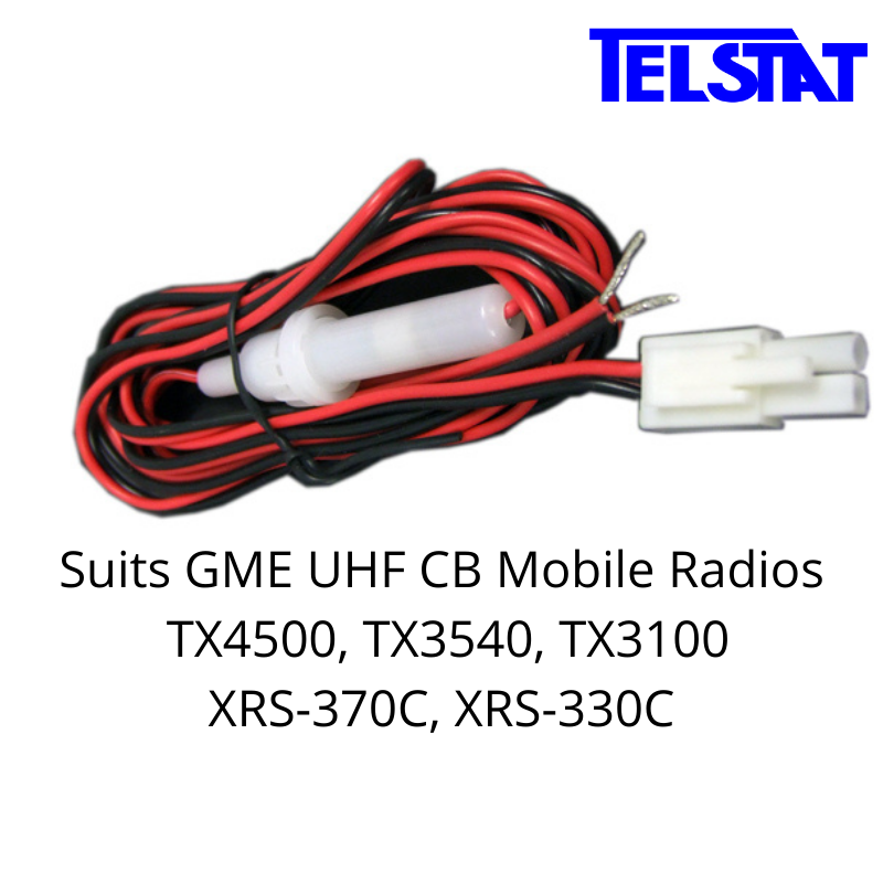 DC Power Lead Cable to suit GME UHF CB Radios