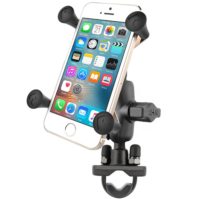 RAM X-Grip Phone Handlebar Mount with U-Bolt Base