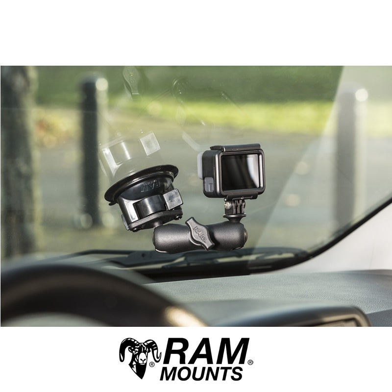 Go Pro Windscreen Suction Cup Mount RAM-B-166-GOP1U