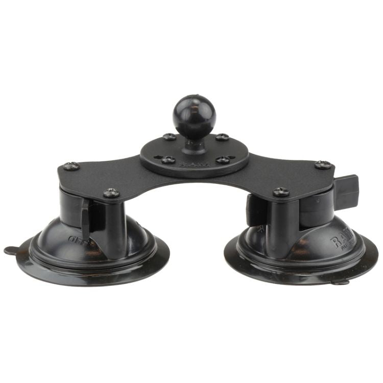 RAM-B-189B-202U Double Suction Cup Mount
