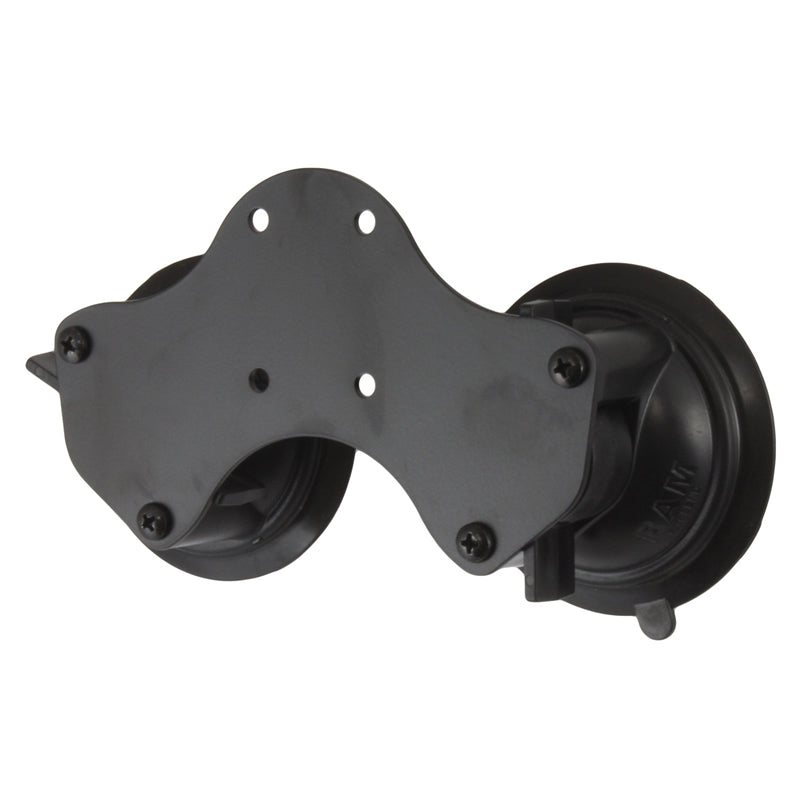 RAM-B-189B-202U Double Suction Cup Mount