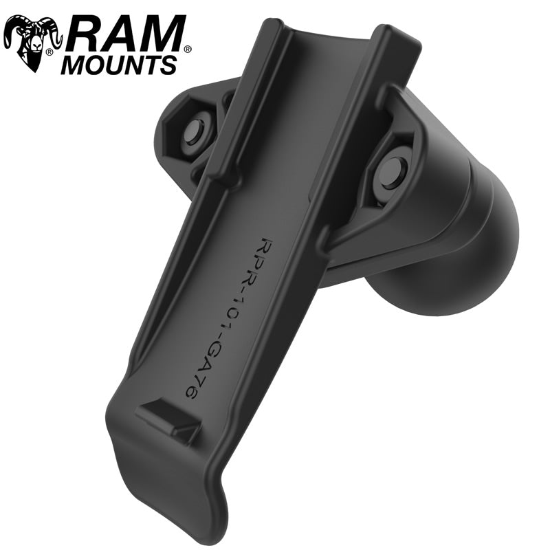RAM Mount RAM-B-202-GA76U – Supporto Per GPS Garmin Con Romb E Sfera Da 1″, Adatto A ETrex, Oregon, GPSMAP, InReach E Rino