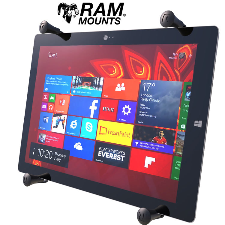 RAM No Drill Seat Mount - iPad Pro / Microsoft Surface