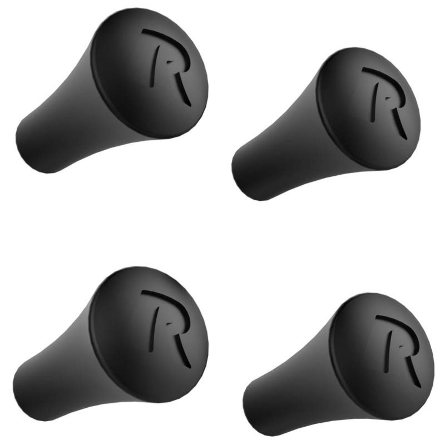RAM X-Grip Rubber Cap 4-Pack Replacement RAP-UN-CAP-4U
