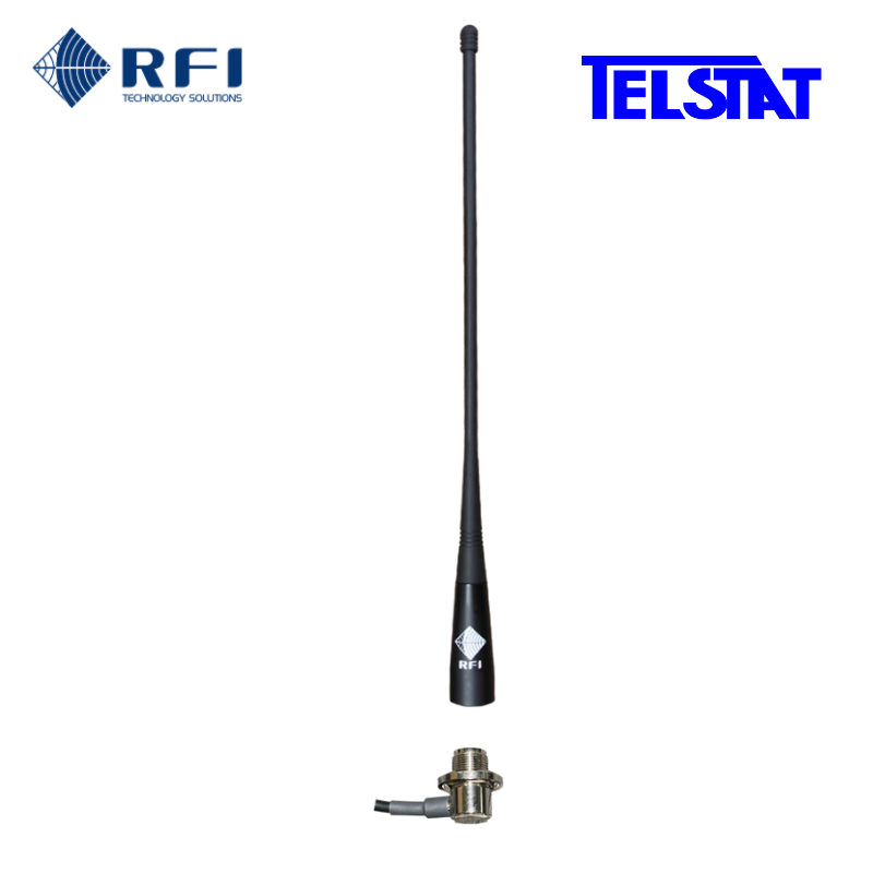 RFI CD34 4dBi UHF CB Flexible Rugged Antenna - Stud or MBC Mount