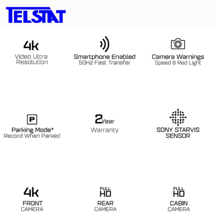 Uniden Dash View 40R 3-in-1 Dash Camera