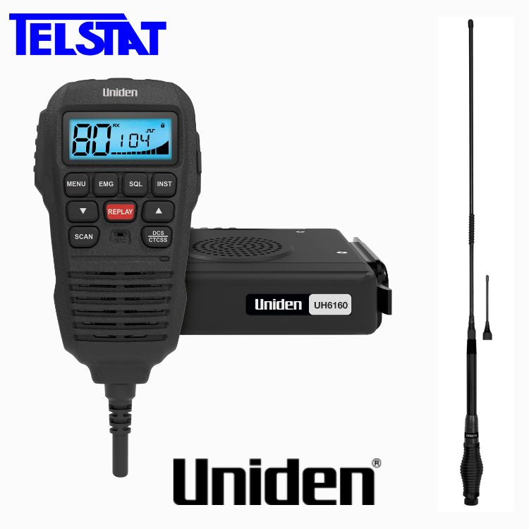 Uniden UH6160 + AT880BK Antenna