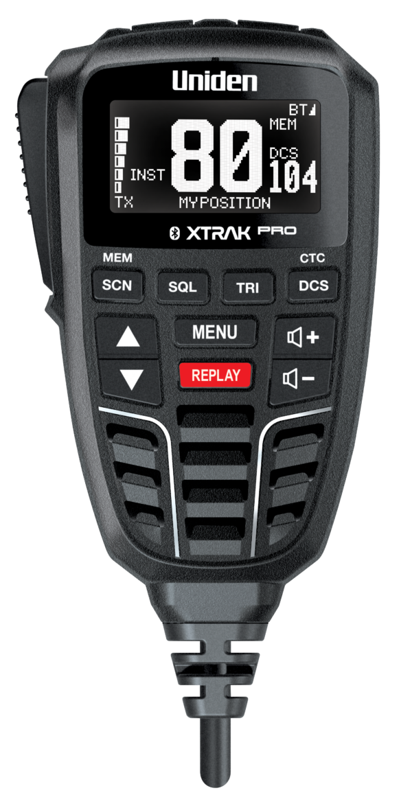 Uniden XTrak 80Pro UHF CB Mobile Radio