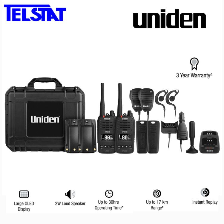 Uniden Xtrak 50-2TP Tradie Twin Pack
