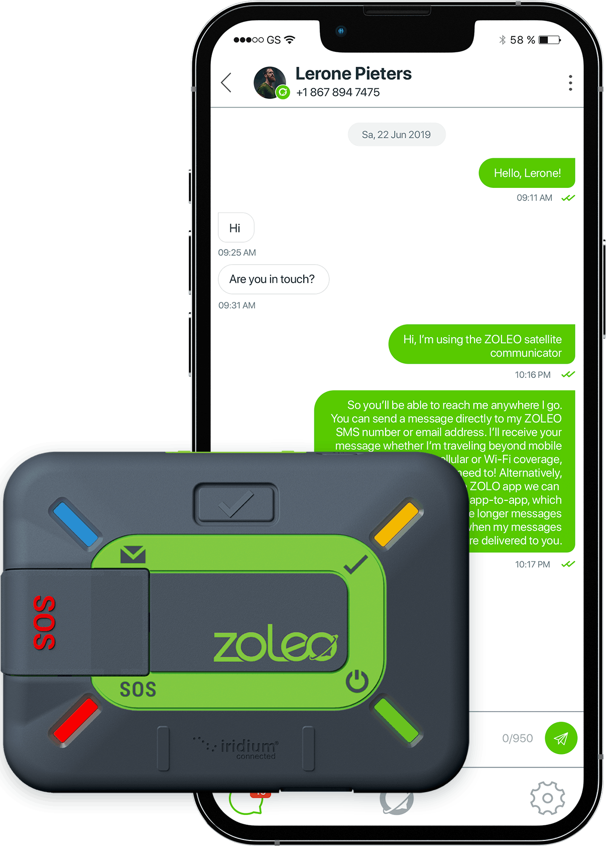 Zoleo Global Satellite Communicator