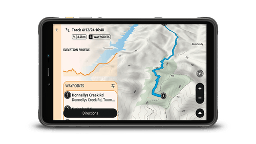 HX-Z8 Alpine 8-Inch XL Rugged Smart Navigator Including Hema Maps