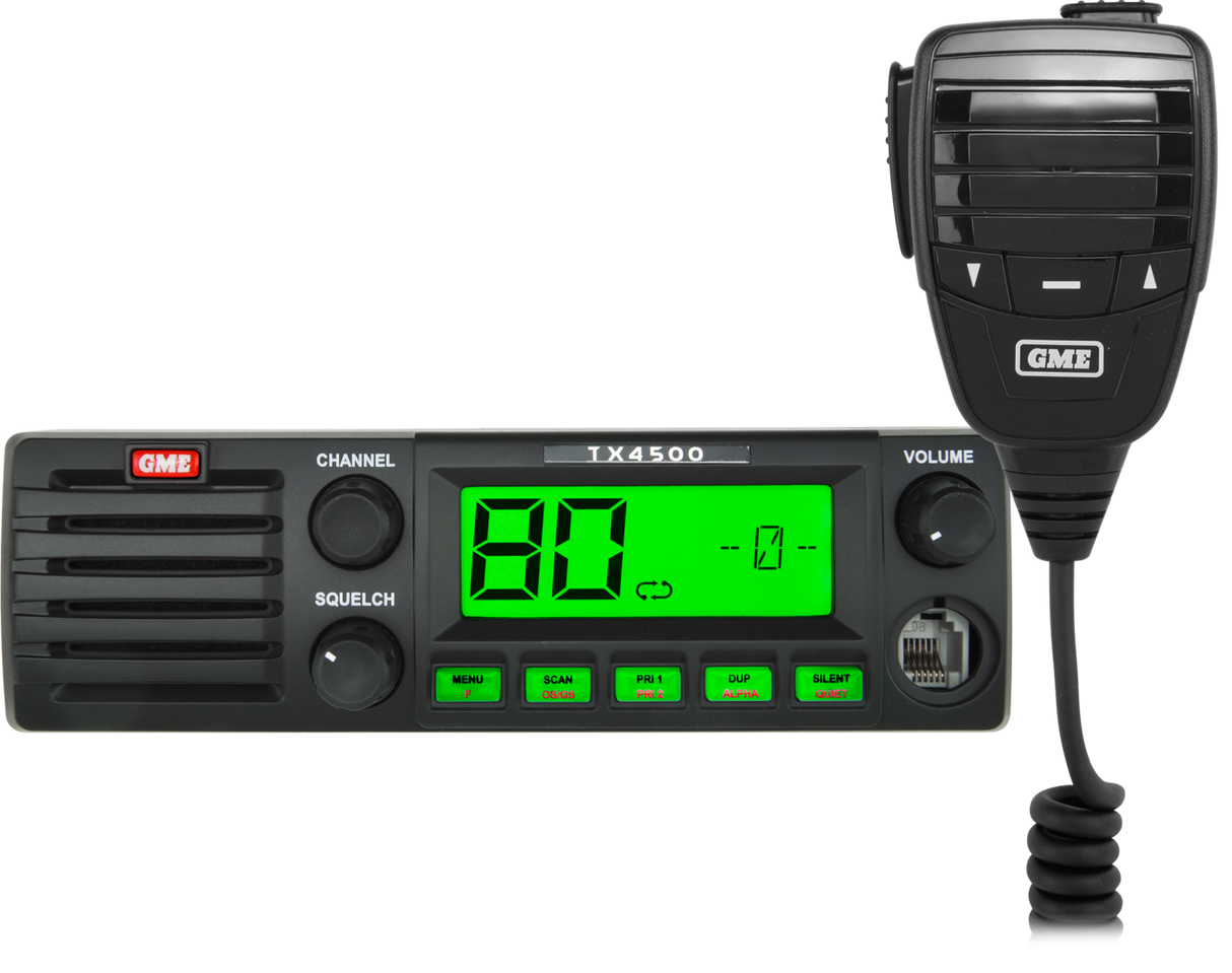 GME TX4500S DIN Size UHF CB Radio