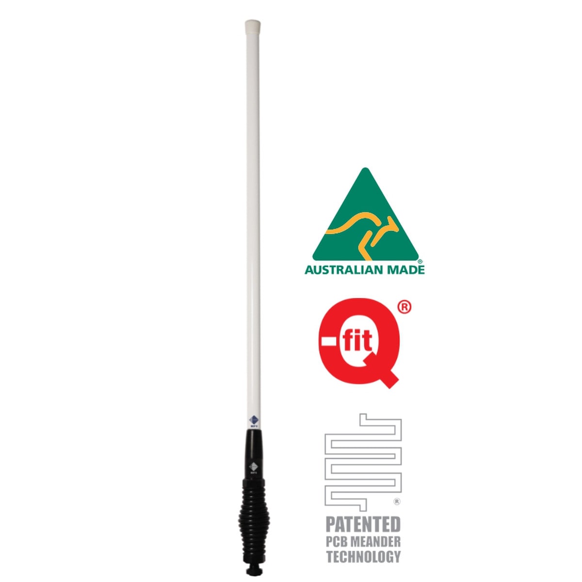RFI CDR5000 Black/White UHF CB Antenna