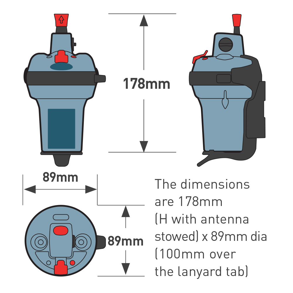 RescueMe Ocean Signal EPIRB1