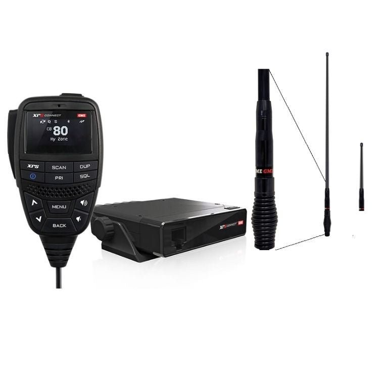 GME XRS-330C + AE4705BTP Twin Antenna Kit