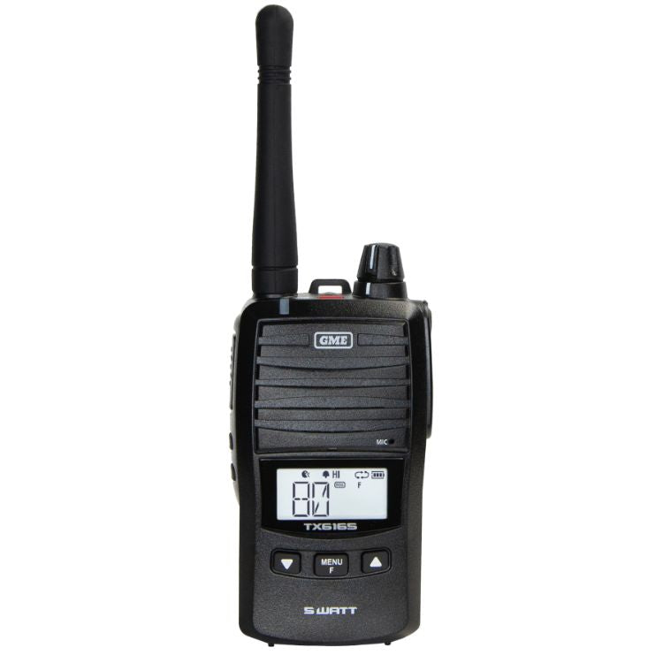 GME TX6165X 5W Handheld UHF CB Radio
