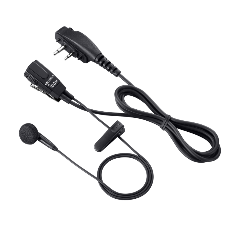 ICOM HM-166LA Earphone Microphone