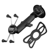 RAM-B-166-UN10U Windscreen mount for iPhone 18Pro Max, Pixel 9Pro, S26+, Large phones