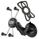 RAM-B-166-UN10U Windscreen mount for iPhone 18Pro Max, Pixel 9Pro, S26+, Large phones