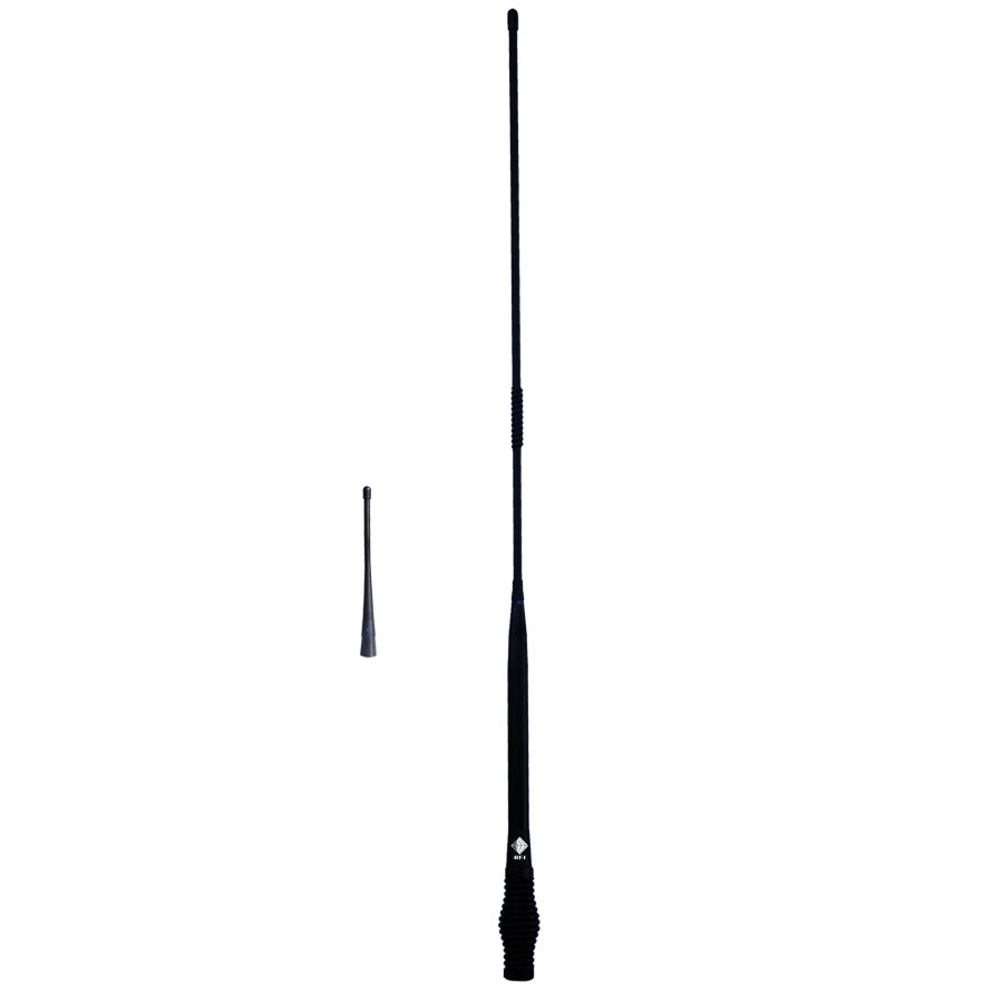 ICOM IC-455 UHF + RFI CD963 Twin Black Antenna Kit