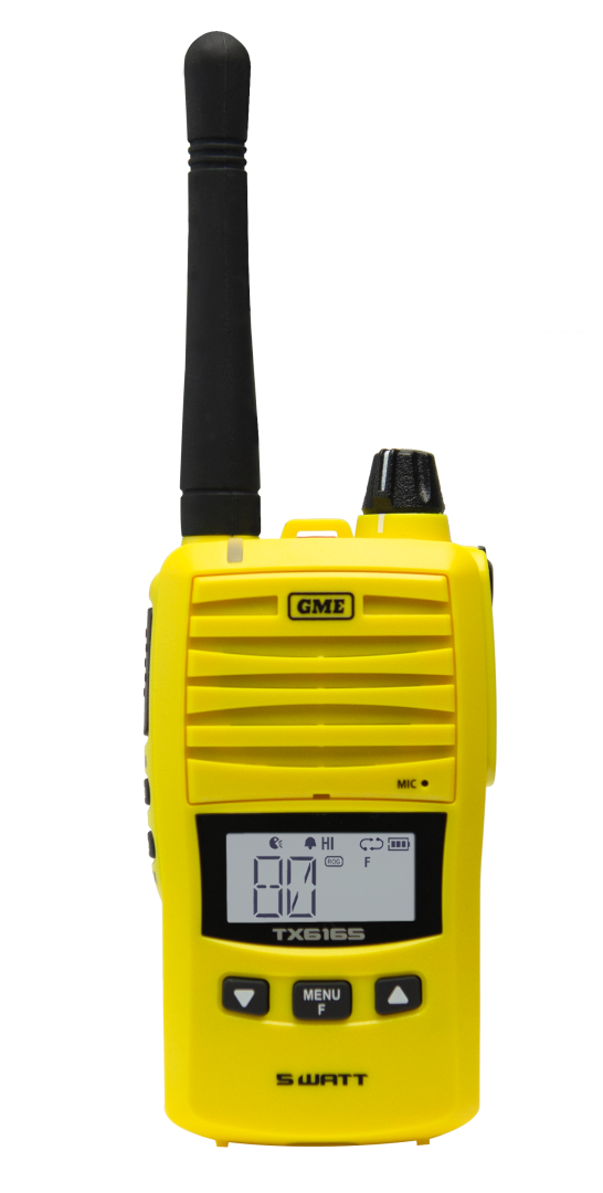 GME TX6165X 5W Handheld UHF CB Radio