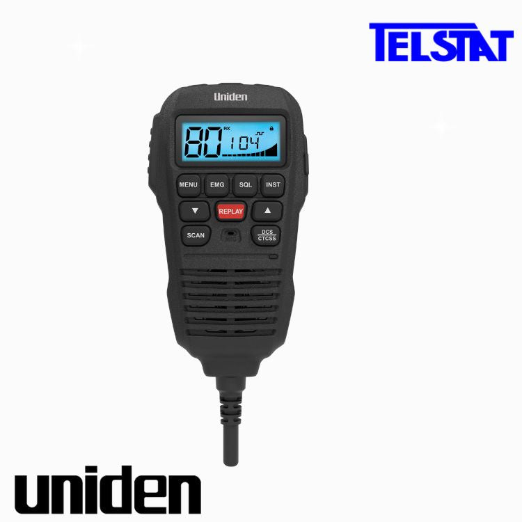 Uniden UH6160 + AT500BK Black Antenna