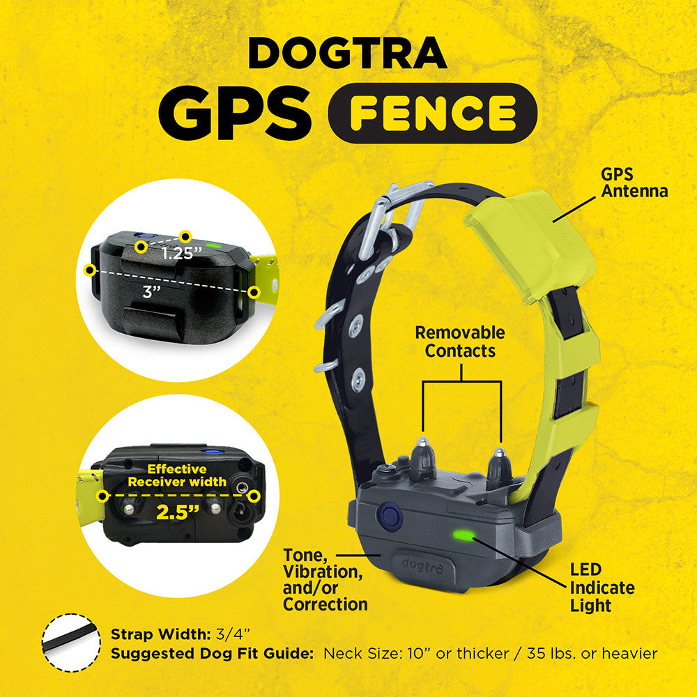 Dogtra GPS Dog Fence - Min 3000sqm