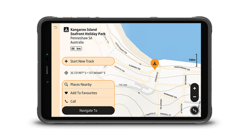 HX-Z8 Alpine 8-Inch XL Rugged Smart Navigator Including Hema Maps