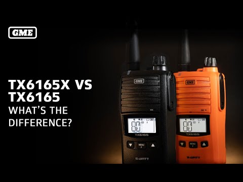 GME TX6165X 5W Handheld UHF CB Radio